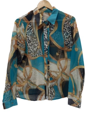 Camisa estampa lenço G
