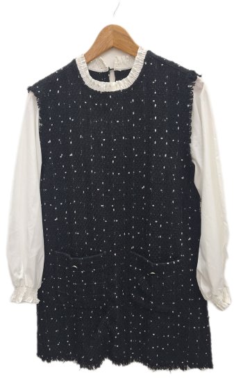Vestido manga longa