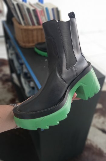 Bota Chelsea 36 soldado verde