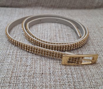 Cinto fico de strass