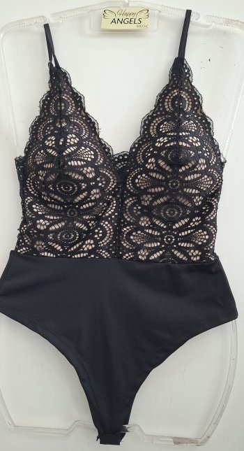 Body Rendado com bojo -  tam.P