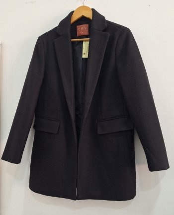 blazer inverno preto m
