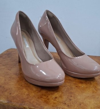 Scarpin Nude Via Marte - 37