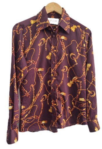 Camisa acetinada Poggio